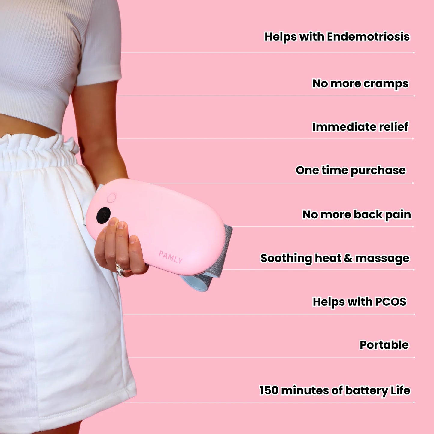 Pamly™ Smart Period Pain Relief Device